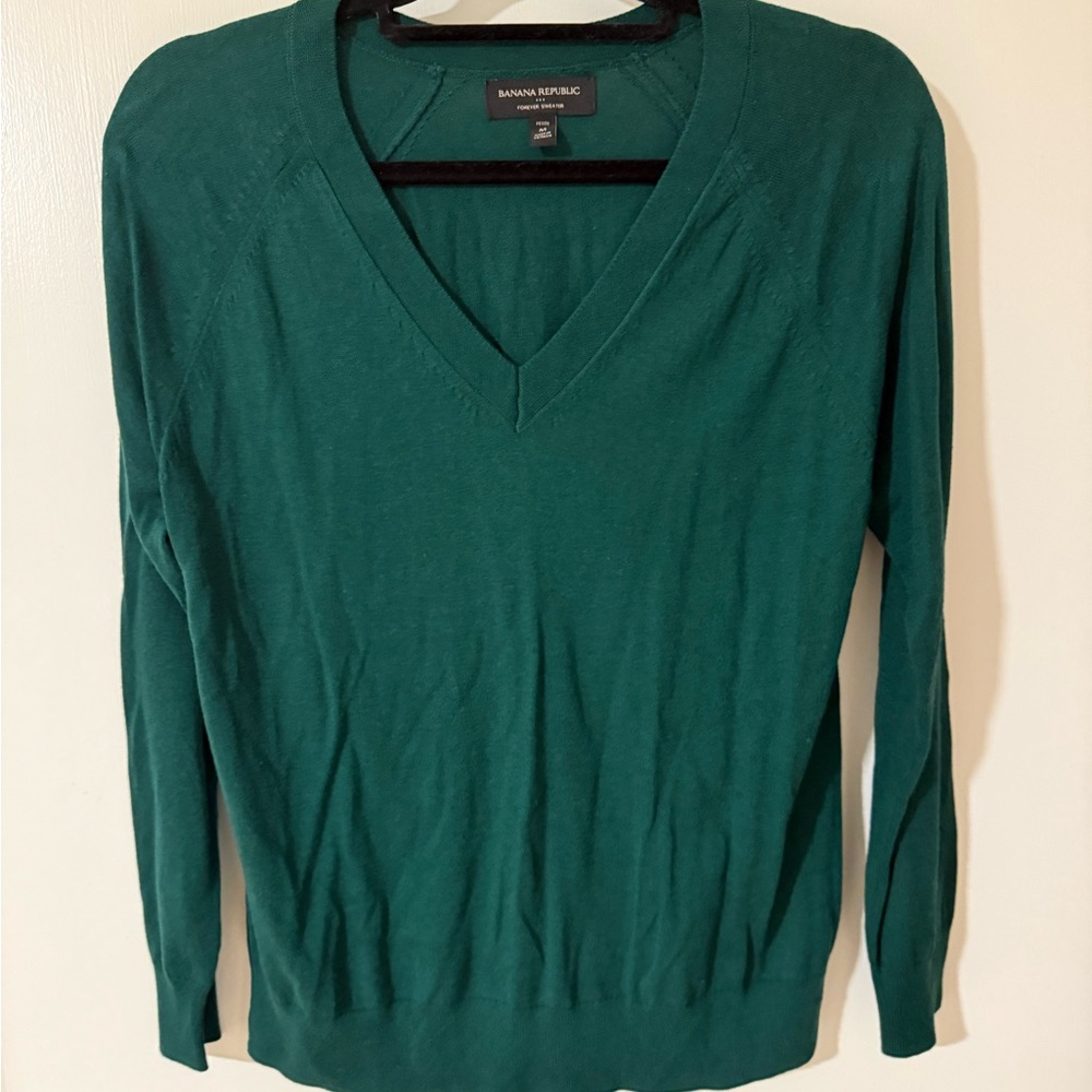 Banana Republic Forest Green Sweater